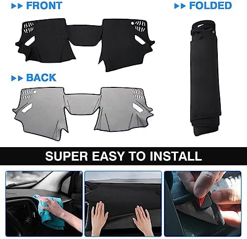 Autorder Dashboard Cover Mat for Subaru Forester 2019-2024 Accessories Dash - Image 5