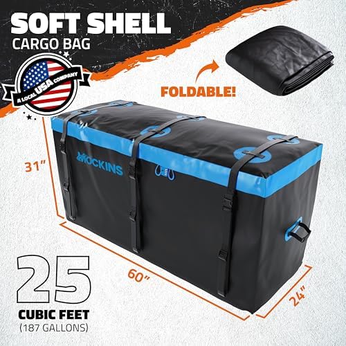 Mockins 25 Cu Ft Heavy Duty Waterproof Cargo Bag - Image 4