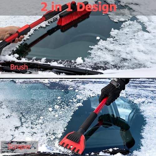 Gardenised 30–40" Extendable Snow Brush - Image 3