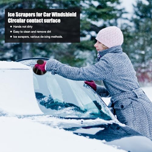 2Pcs Ice Scrapers for Car Windshield, Magical Car Ice Scraper, 2 in 1 - Image 6