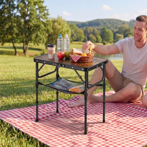 YihuiKo Small Folding Picnic Table - Image 4