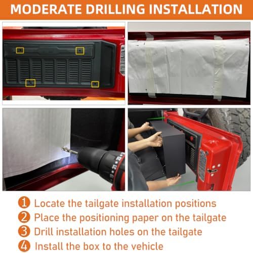 Hooke Road Tailgate Storage Lock Box - Image 6