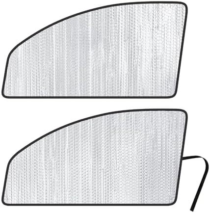 Front Side Sunshade Custom Fit for 2023-2026 Ford F-250 F-350 F-450 by YelloPro+Auto
