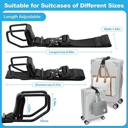 Luggage Hook Strap, J Hook Luggage Strap Flight Attendant - Image 3