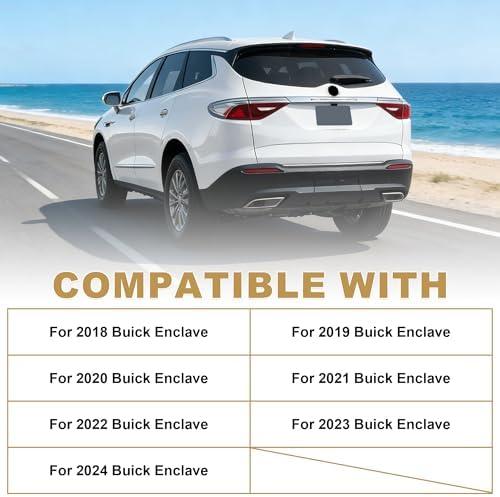 Bumper Trailer Hitch Cover for 2018-2024 Buick Enclave GM1195145 - Image 2