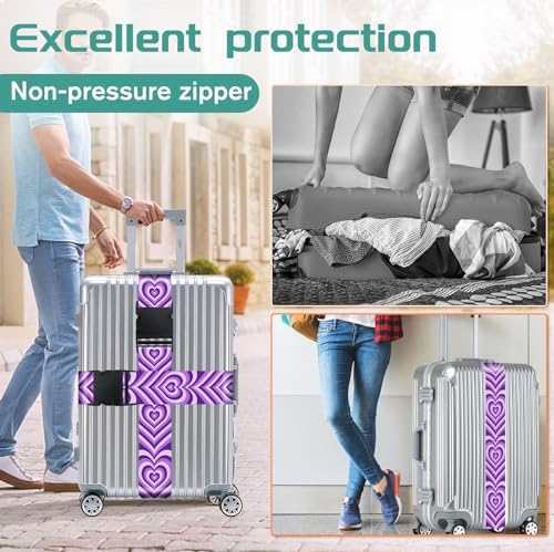 Slohif Luggage Straps for Suitcases Travel Belt Accessories Luggage Connector - Image 5