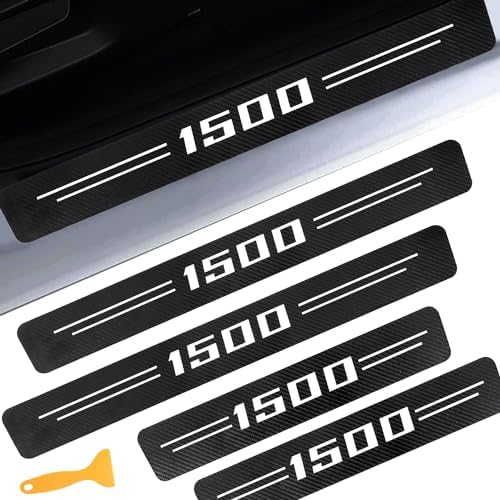 LINOAH Door Sill Protectors for RAM 1500 by LINOAH