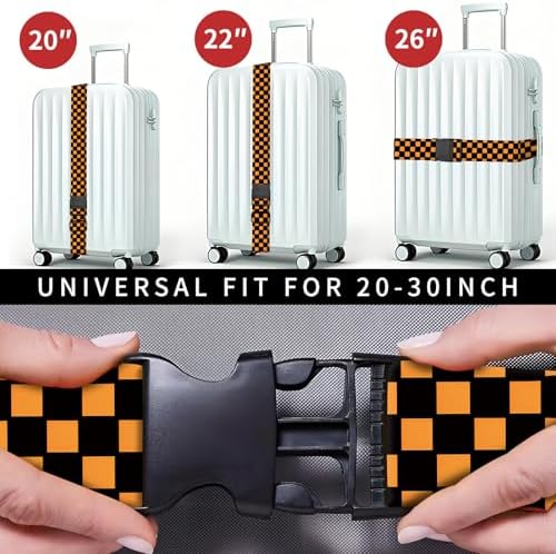 Luggage Straps for Suitcases, Heavy Duty Travel Belt - Image 4