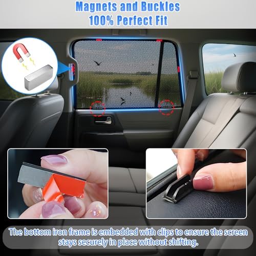 ZATOOTO Car Window Shades Toyota RAV4 2019-2024 - Image 6
