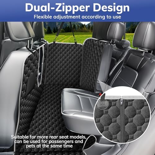 Mancro Waterproof Dog Back Seat Cover - Image 2