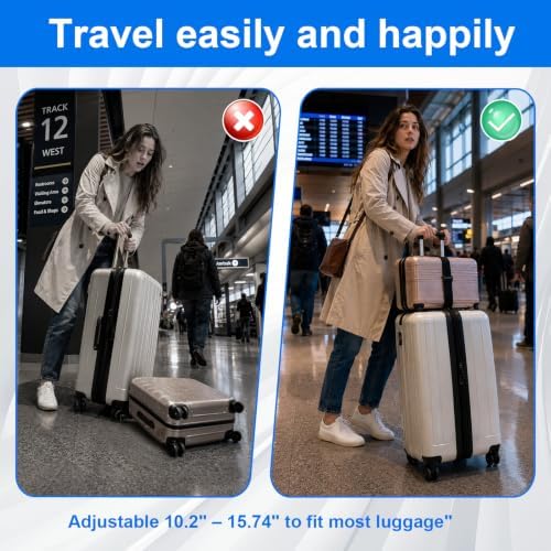Luggage Straps for Suitcases, 2 Pack - Image 3