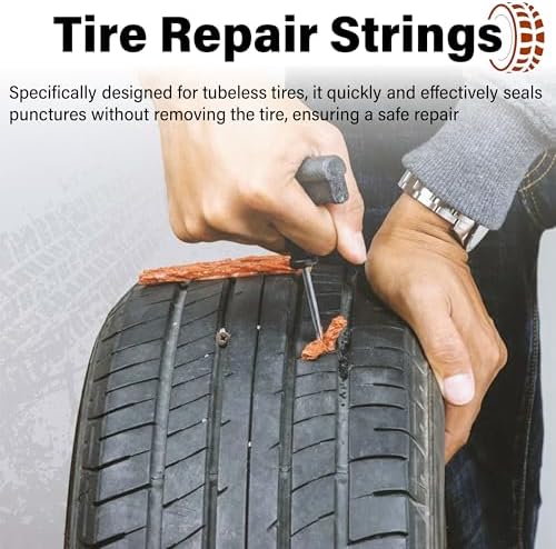 Sixzoo 60 PCS Tire Plugs Heavy Duty - Image 6