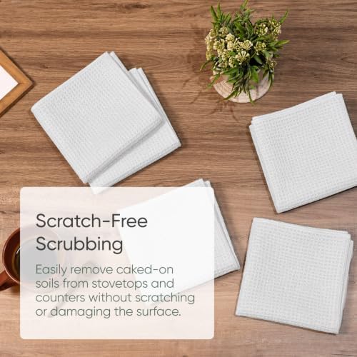 Kitchen Towels - Microfiber Waffle Weave Towels | Absorbent, No Lint, Commercial - Image 3