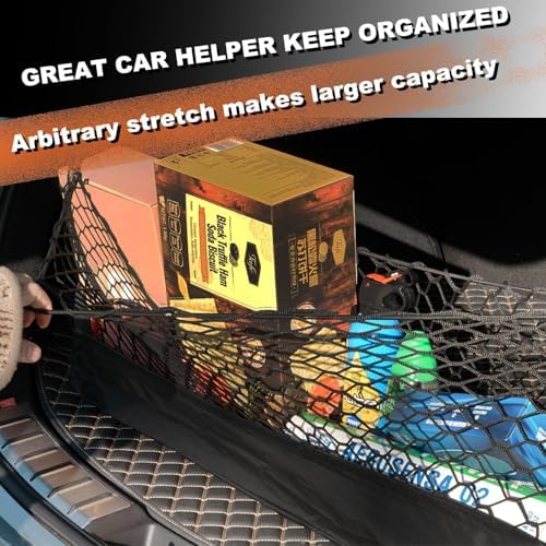 Cargo Net for Subaru Impreza Crosstrek Trunk Rear Tailgate Touring Netting - Image 2