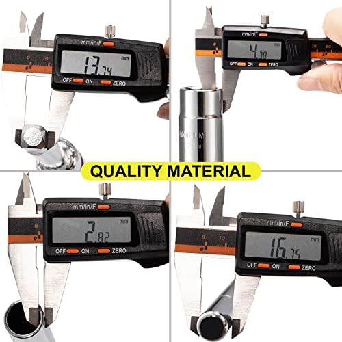 Spurtar Extended 4 Way Lug Wrench, Tire Iron Lug Nut Wrench, Tire Nut Remover - Image 5