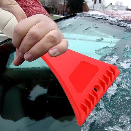 LCE Scraper for Car Windshield, Plastic Vehicle Windscreen Snow Frost Removal - Image 5