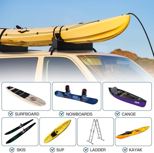 Universal Rack-Free Kayak Carrier Kit - Image 3