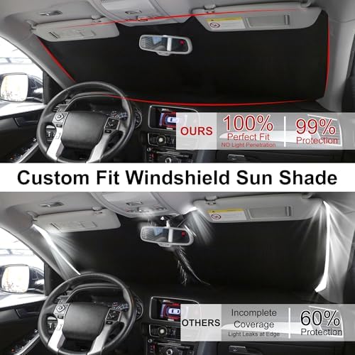 Front Windshield Sun Shade for 2022-2025 2026 Honda Civic - Image 3