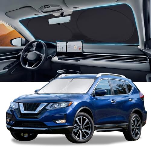 INSAUTO for Rogue Windshield Sun Shade Sunshade Foldable for Nissan Rogue by INSAUTO