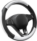 SEG Direct Steering Wheel Cover 14.5-15 inch Car Auto Interior Accessories by SEGDirect