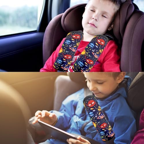 Seat Belt Cover for Kids, Seat Belt Pad for Boys Girls, Car Seat Straps - Image 4