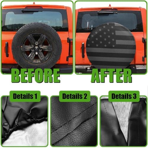 14 Inch Thickening Spare Tire Cover - Image 5