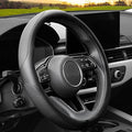 YHONGJT Soft Microfiber Leather Anti-Slip Car Steering Wheel Cover, Universal by Unknown