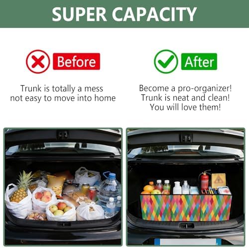 Trunk Organizer Collapsible Car Organizer - Image 4