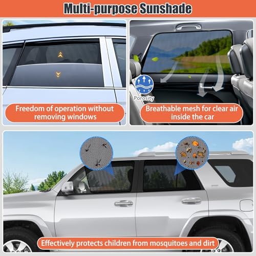 XCBYT 2011-2023 4 Runner Window Shades - Image 6