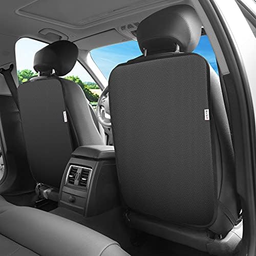 Meolsaek Kick Mats Back Seat Protector, Waterproof Oxford Seat Back Protector - Image 3