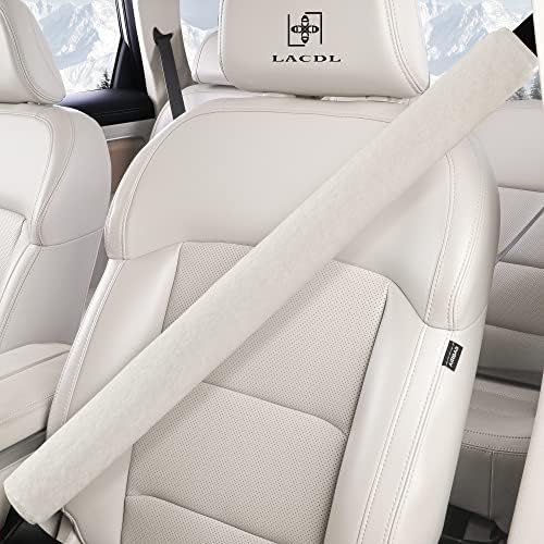 LACDL Extra Long Seatbelt Covers Super Soft Furry - Image 2