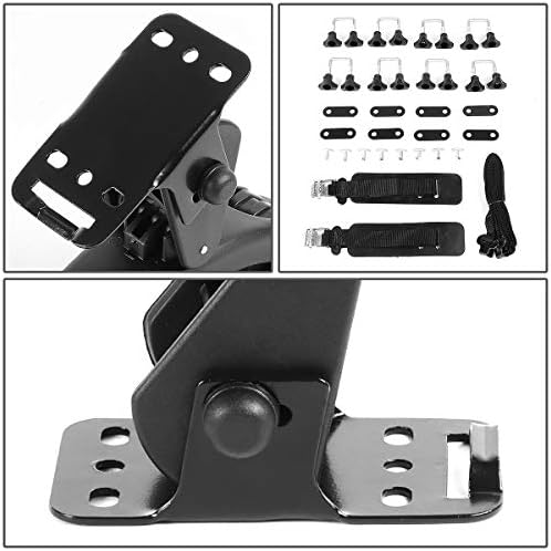 DNA Motoring XY-6014 4Pcs Universal Saddle Kayak Car Truck Roof Top Crossbar - Image 5