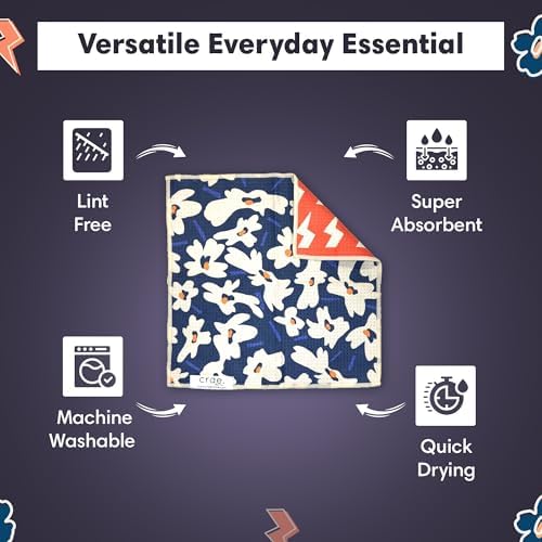 Reversible Microfiber Washcloths, Waffle Weave Dish Cloths - Image 3