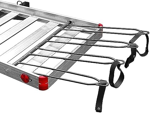 Tow Tuff Truck Hitch Cargo Carrier - 500 lb Aluminum 2-in-1 Rack - Image 4