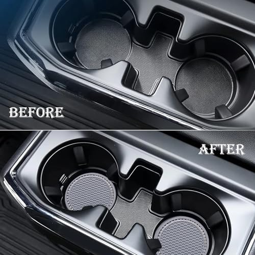2PCS Bling Cup Holder Coaster, 2.75 Inch Auto Car Cup Holder Insert Coasters - Image 7