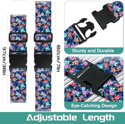 Slohif Luggage Straps for Suitcases Travel Belt Accessories Luggage Connector - Image 2