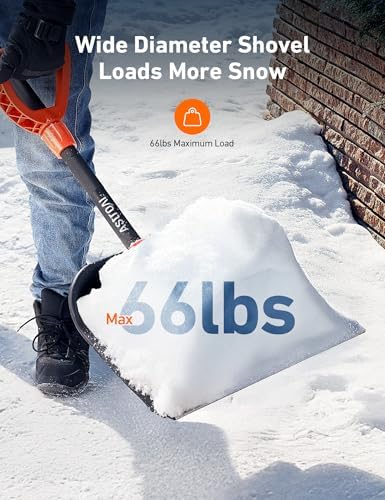 AstroAI 62" Heavy-Duty Snow Shovel - Image 5