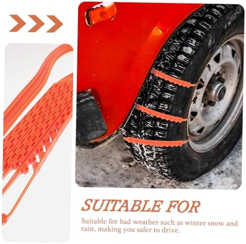 10Pcs Tire Strap Emergency Nylon Chain Anti-Skid - Image 2