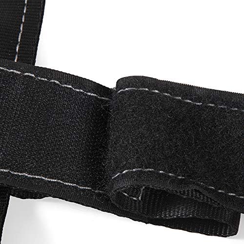MOTO4U Universal Motorcycle Rear Wheel Tie Down Strap in Black - Image 4
