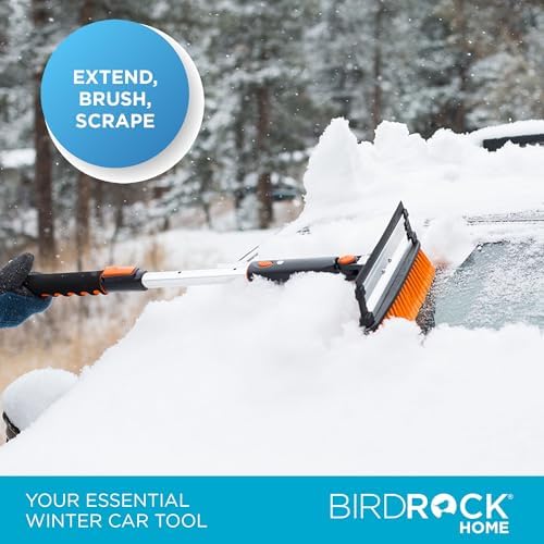 BIRDROCK HOME 39" Extendable Snow Brush - Image 4