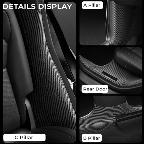 8Pcs Door Sill Protector and 2Pcs Center Console Anti-Kick Pads - Image 2
