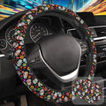 Day of The Dead Sugar Skull Steering Wheel Cover by Unknown