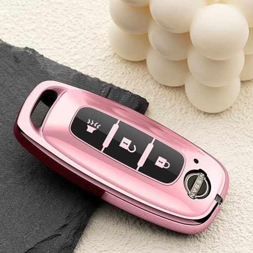for Nissan Key Fob Cover 3 Buttons Car Key Case Sentra Kicks Pathfinder Rogue - Image 2
