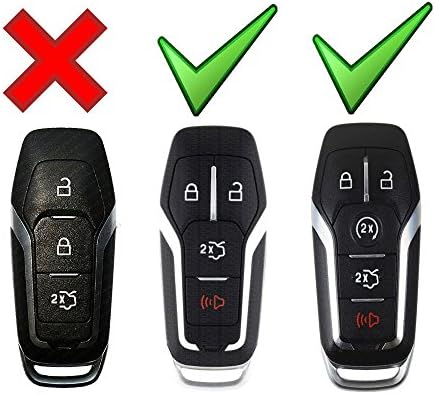 iJDMTOY Hard Plastic Key Fob Protective Case w/ Keychain - Image 2