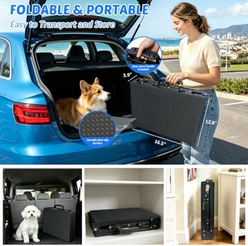 Dog Ramp for Car SUV, Adjustable Pet Ramp - Image 4