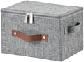 Storage Bins with Zipper Lids Decorative Lidded Baskets Boxes by VinneGenzz