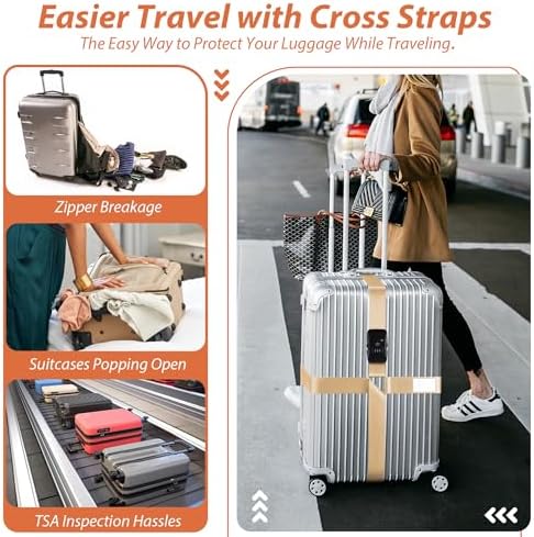 TSA Approved Luggage Straps - Image 2