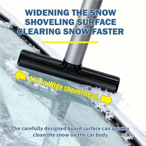 Mini Multi-Function Car Windshield Ice Scraper Set - Image 6