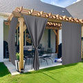 NICETOWN 2 Panels Outdoor Curtains by NICETOWN