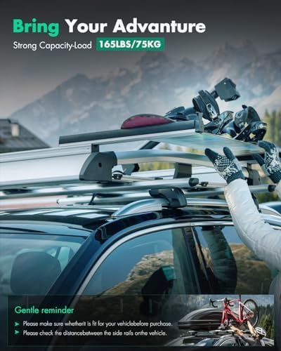 SCITOO Roof Rack crossbars Fit for Buick Enclave 2009-2016, Cargo Carrier Kayak - Image 5